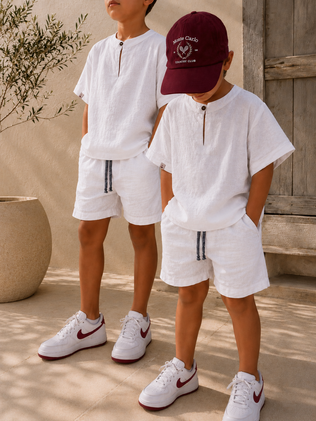 Pure White Linen Shirt