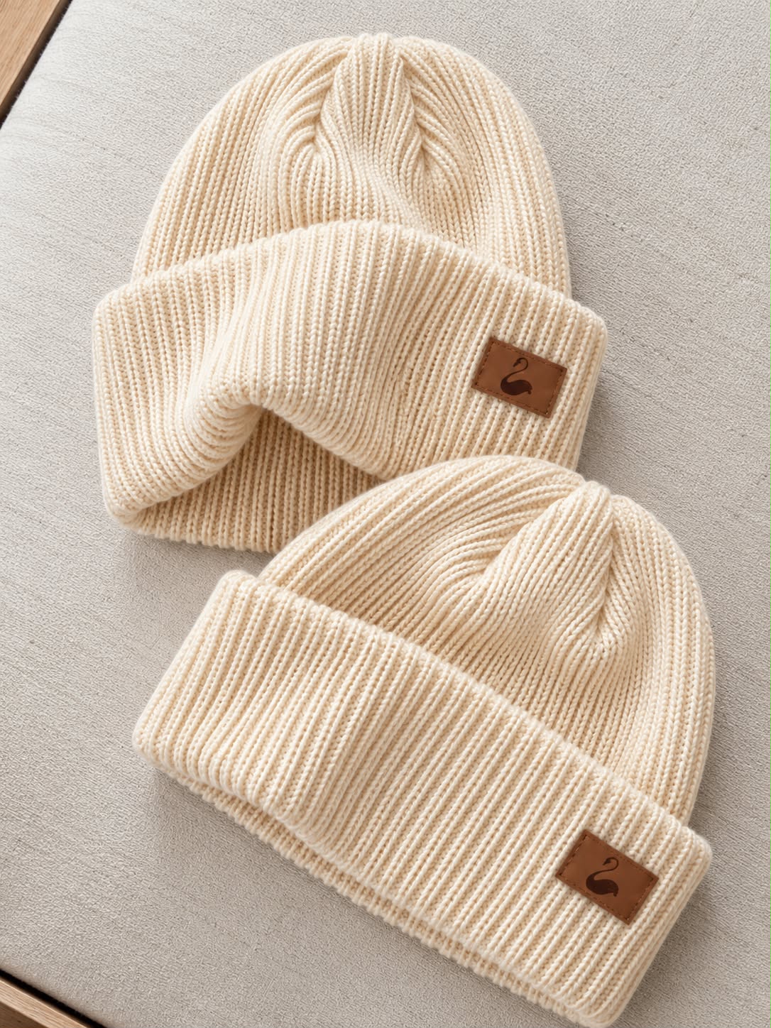 White Beanie