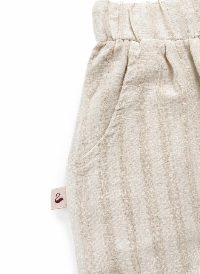 Oat Linen Pants