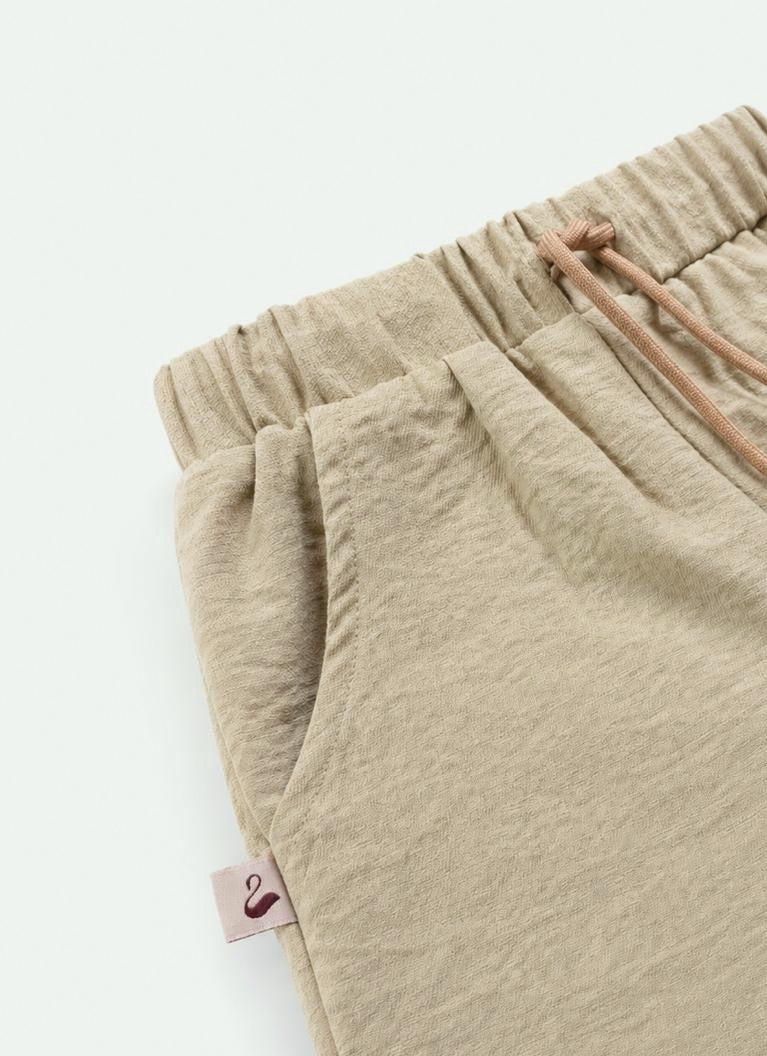 Forest Green Linen Short