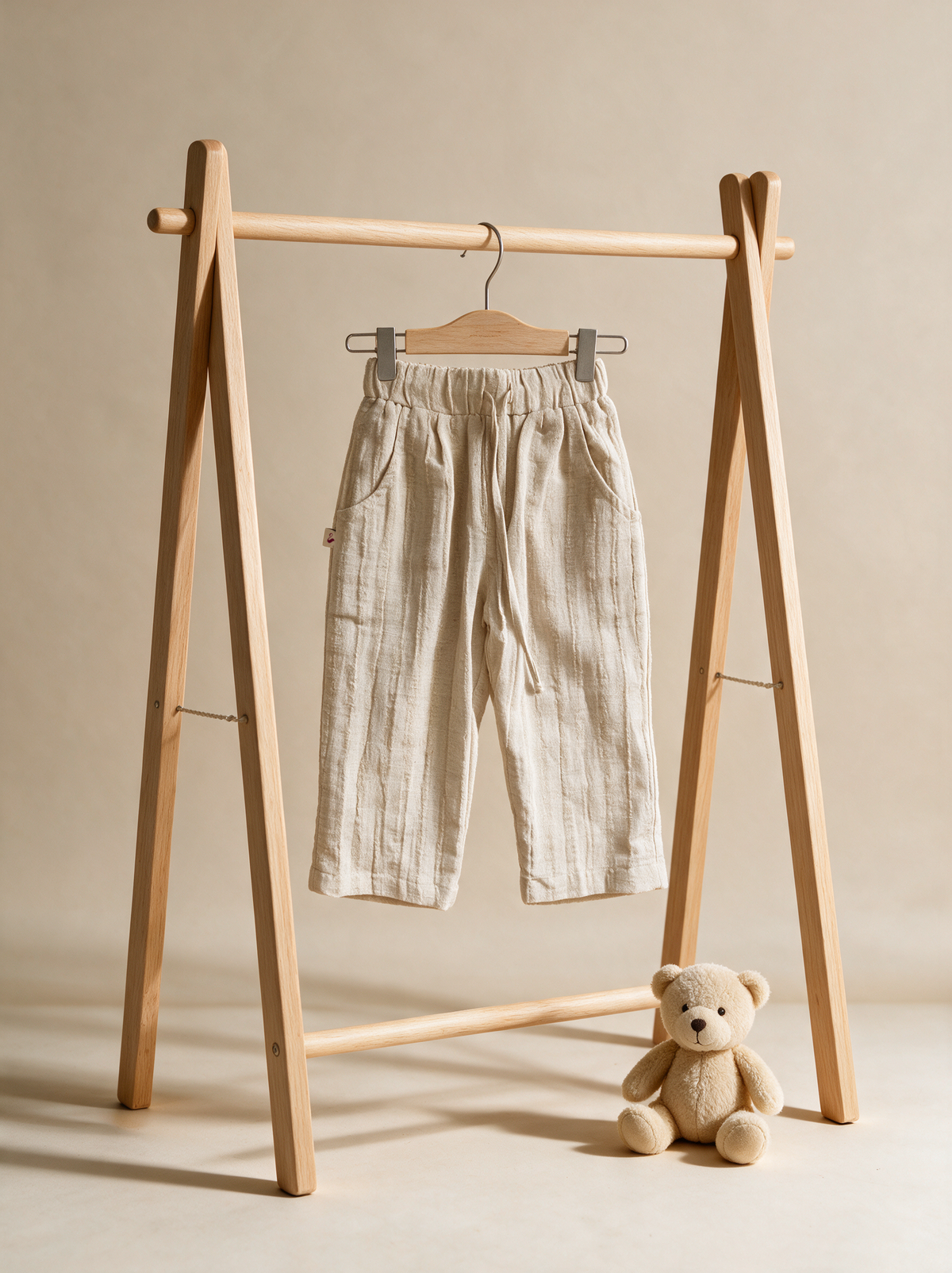 Oat Linen Pants